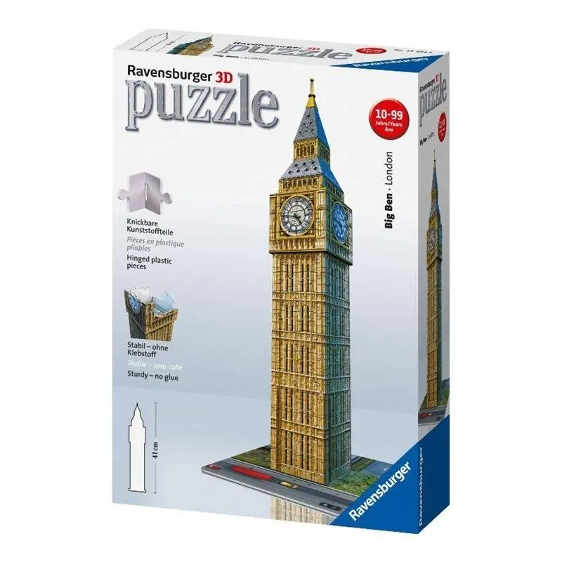 Big Ben - Puzzle 3D Building Ravensburger 216 pezzi