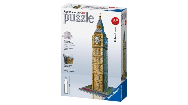 Big Ben - Puzzle 3D Building Ravensburger 216 pezzi