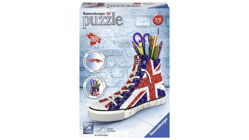 PUZZLE 3D 108pz UNION JACK