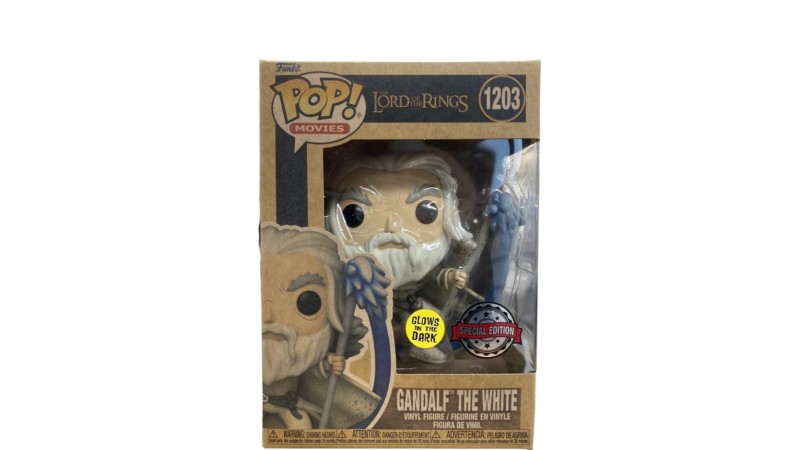 Funko Pop! Movies Glows- Special edition 1203 Gandalf The White Lord of the Rings