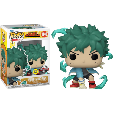 Funko Pop! Anime e Manga Glow in the Dark 1140 Izuku Midoriya My Hero Academia