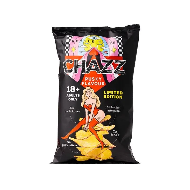 Chazz Potato Chips Pussy Flavour- Edizione limitata