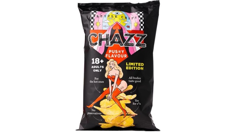 Chazz Potato Chips Pussy Flavour- Edizione limitata