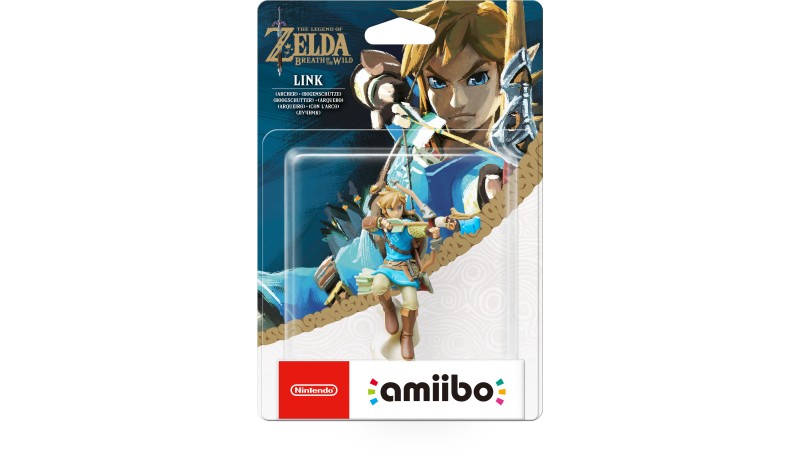 Amiibo The Legend Of Zelda Link Con L'arco