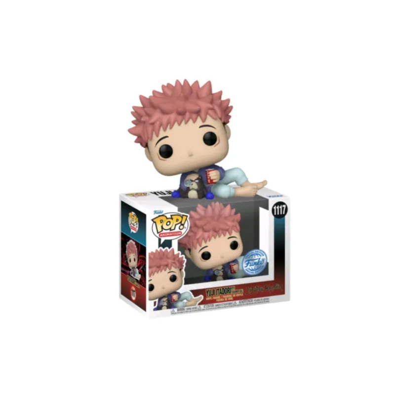 Funko Pop! Anime e Manga Special Edition 1117 Yuji Itadori with tsukamoto doll Jujutsu Kaisen