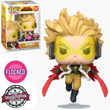 Funko Pop "My Hero Academia":Hawks (1147) Flocked/Special Edition