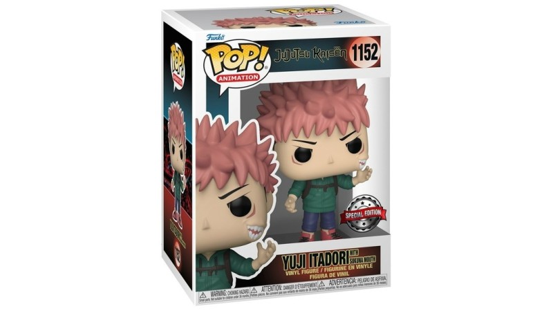 Funko Pop! "Jujutsu Kaisen": Yuji Itadori with Sukuna mouth (1152)(Special Edition)