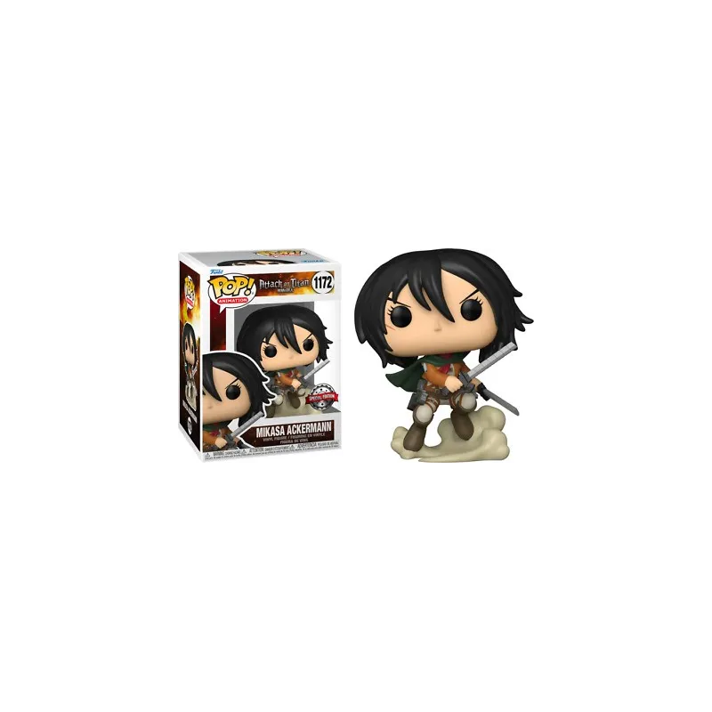 Funko Pop! Attack on Titan- Mikasa Ackermann n.1172 Special Edition