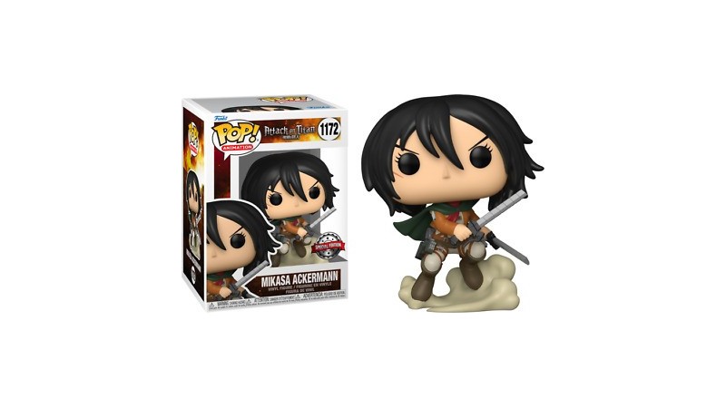 Funko Pop! Attack on Titan- Mikasa Ackermann n.1172 Special Edition