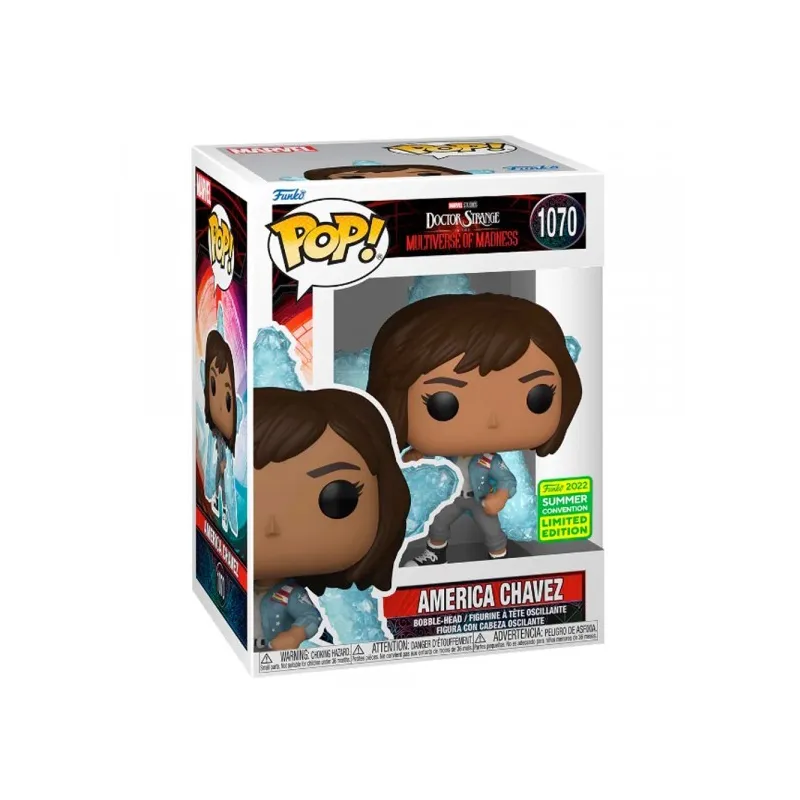 Funko Pop! "Marvel Studios: Doctor Strange in the multiverse of madness": America Chavez (1070)(2022 Summer Convention)