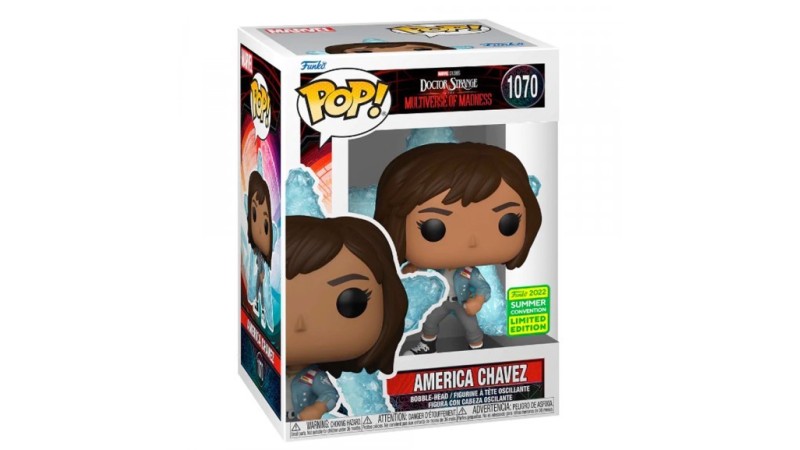 Funko Pop! "Marvel Studios: Doctor Strange in the multiverse of madness": America Chavez (1070)(2022 Summer Convention)