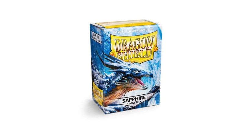 Dragon Shield sleeves card- Sapphire matte, 88x63