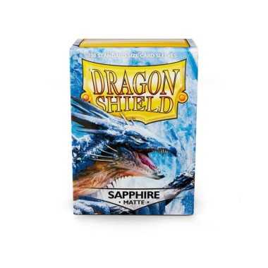 Dragon Shield sleeves card- Sapphire matte, 88x63