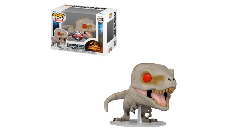 Funko Pop! "Jurassic World:Dominion": Atrociraptor(Ghost) (1219)(Special Edition)