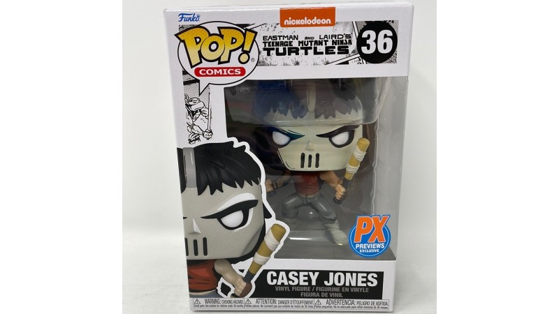 Funko Pop! Teenage Mutant Ninja Turtles- Casey Jones Previews Exclusive N.36