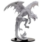 Pathfinder Battles: Gargantuan White Dragon (Primed and ready to paint)