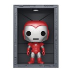 Funko Pop! "Marvel: Hall of armor": Iron Man Model 8 Silver Centurion (1038)(Px Previews Exclusive)(15cm)