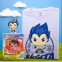 Pop! Tees Dragon Ball Z- Vegeta Saiyan Prince Tg.XL