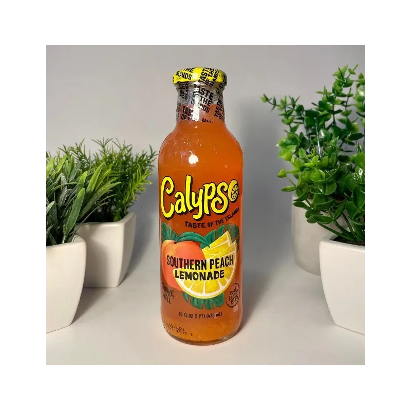 Calypso taste of the islands Southern Peach Lemonade 473ml