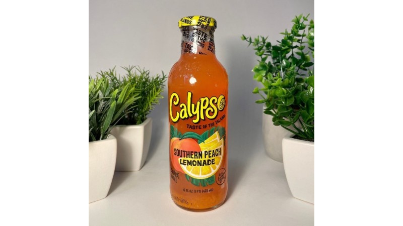 Calypso taste of the islands Southern Peach Lemonade 473ml