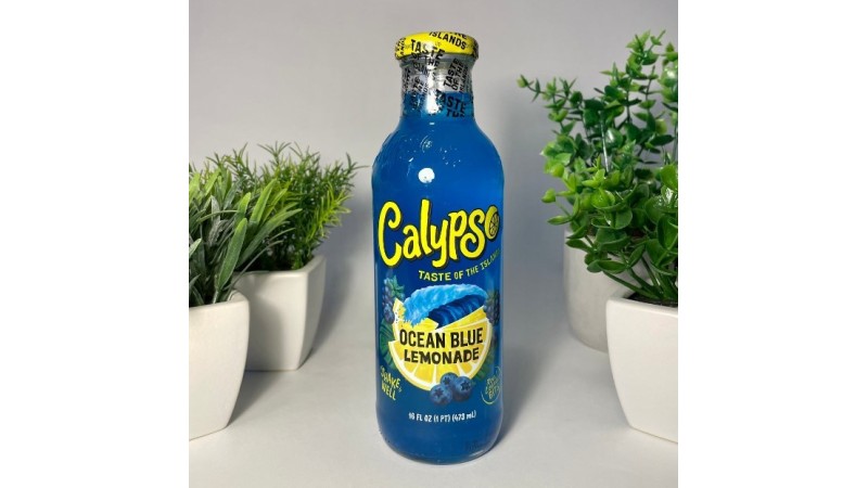 Calypso taste of the islands Ocean Blue Lemonade 473ml