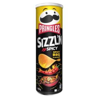 Pringles Sizzl'n Spicy BBQ 180gr