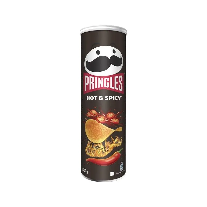 Pringles Hot & Spicy 185gr