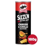 Pringles Sizzl'n Extra Hot 🌶️🌶️🌶️ Cheese & Chilli flavour 180gr