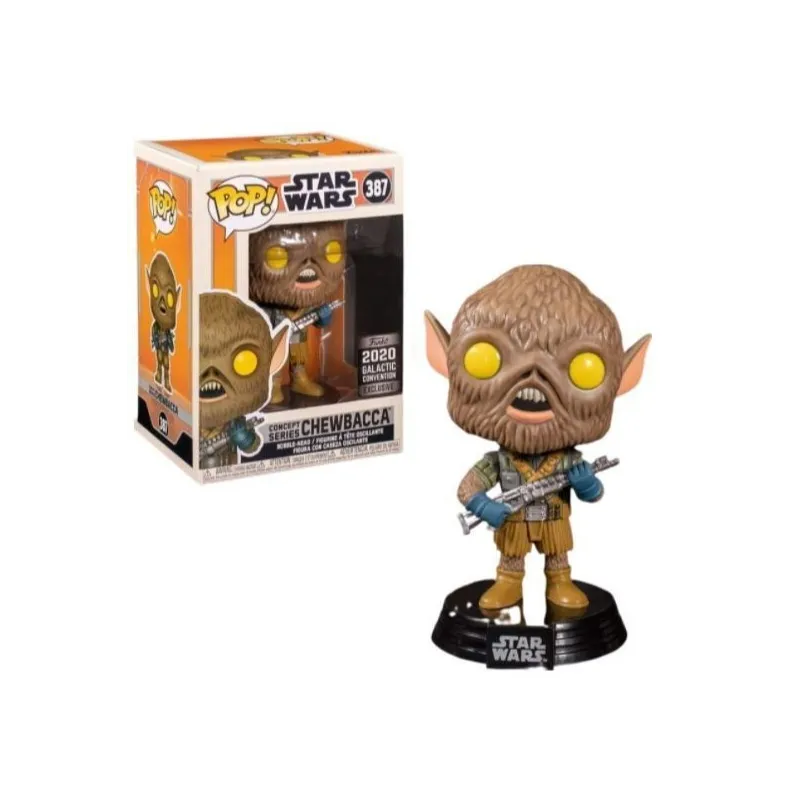 Funko Pop! "Star Wars": Concept Series Chewbacca (387)(2020 Galactic Convention)