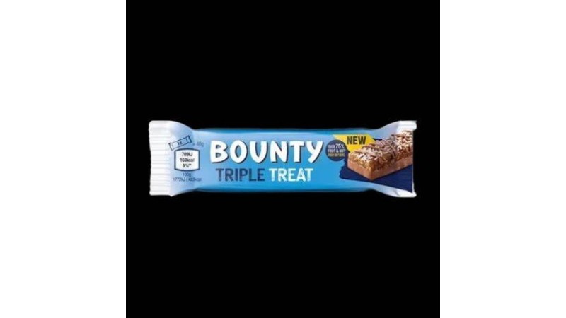 Bounty Triple Treat Fruit Nut & Chocolate 40gr