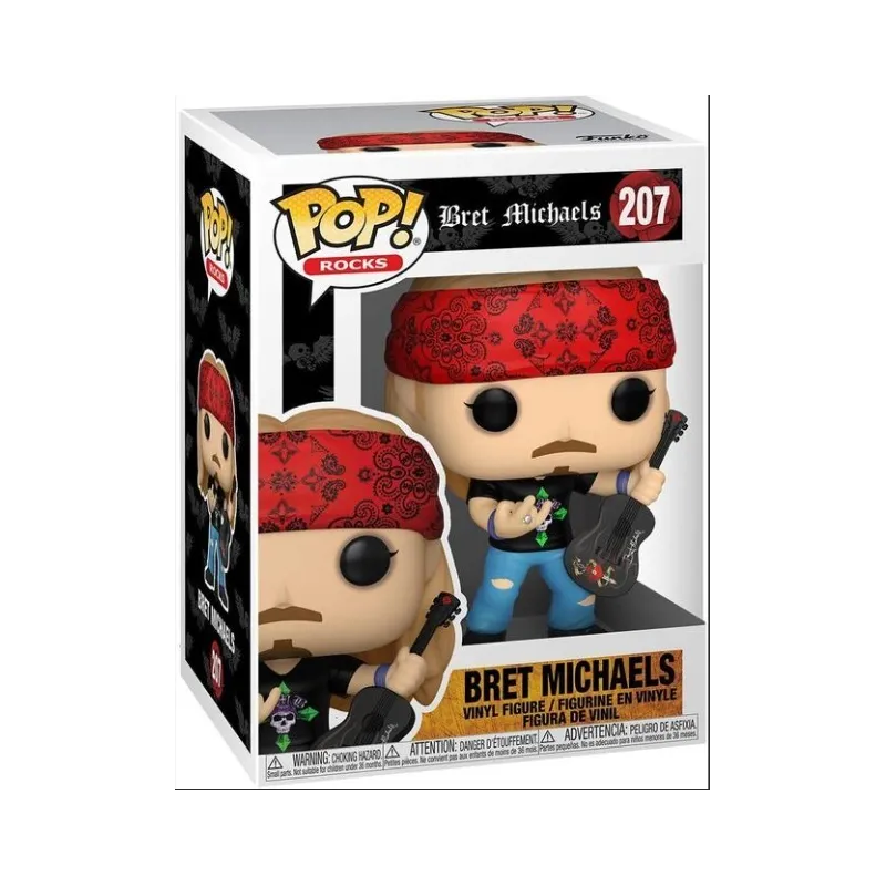 Funko Pop! "Bret Michaels": Bret Michaels (207)