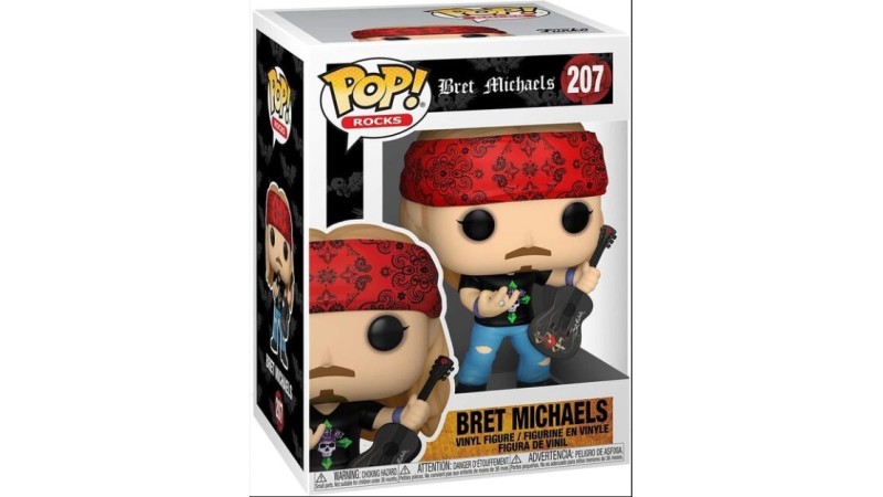 Funko Pop! "Bret Michaels": Bret Michaels (207)