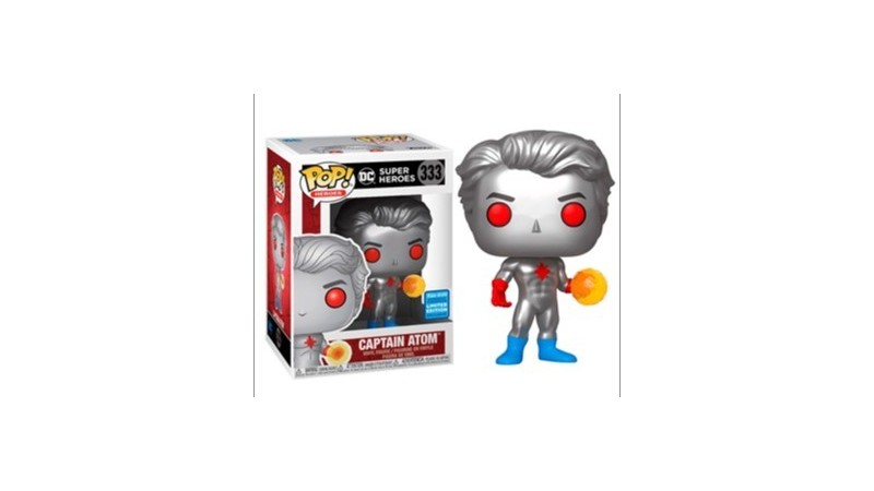 Funko Pop! "DC Super Heroes": Captain Atom (333)(2020 Wondrous Convention)