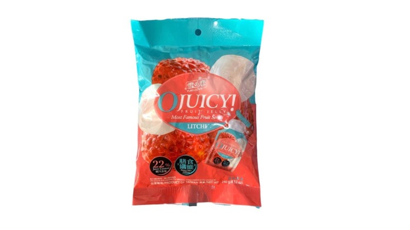 O Juicy! Fruit Jelly Litchi Flavour 240gr