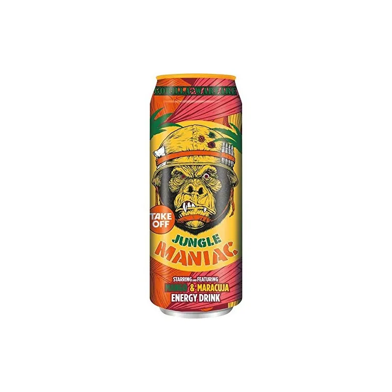 Take Off Energy Drink Jungle Maniac Mango & Maracuja 500ml