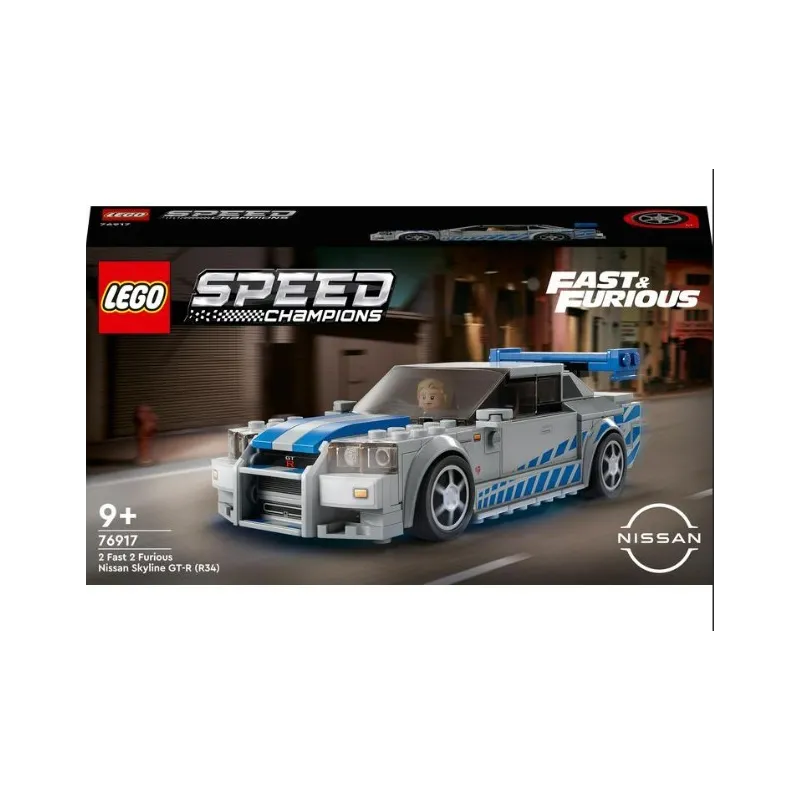 Lego Speed Champions: "2 Fast 2 Furious" Nissan Skyline GT-R R34 (76917)(319 pcs)