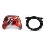 Controller Xbox Enhanced Wired Controller (Metallic Red Camo) per Xbox