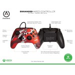 Controller Xbox Enhanced Wired Controller (Metallic Red Camo) per Xbox