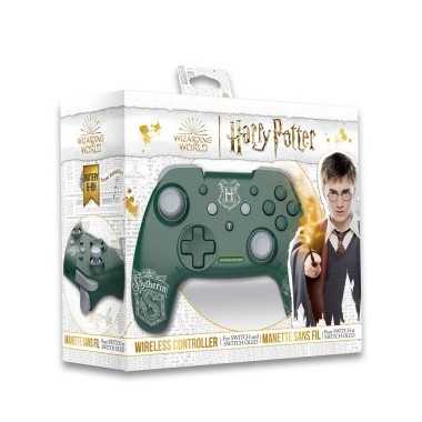 Wireless Controller Freaks For Nintendo Switch/ Switch Oled Harry Potter Edition tema Slytherin