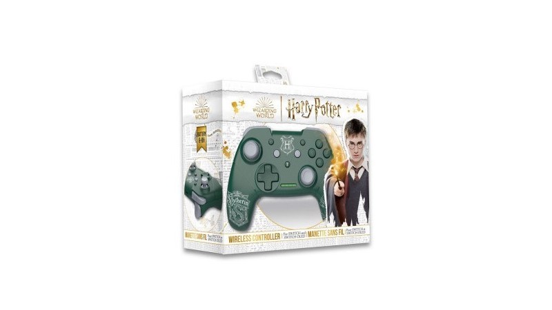 Wireless Controller Freaks For Nintendo Switch/ Switch Oled Harry Potter Edition tema Slytherin