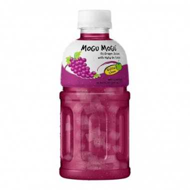 Mogu Mogu Grape Juice Flavored Drink 320ml