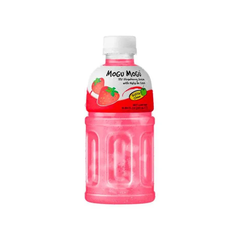 Mogu Mogu Strawberry Juice Flavored Drink 320ml