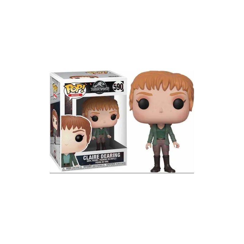 Funko Pop! "Jurassic World: Fallen Kingdom": Claire Dearing (590)(Box lievemente danneggiato)