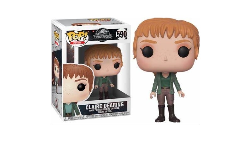 Funko Pop! "Jurassic World: Fallen Kingdom": Claire Dearing (590)(Box lievemente danneggiato)