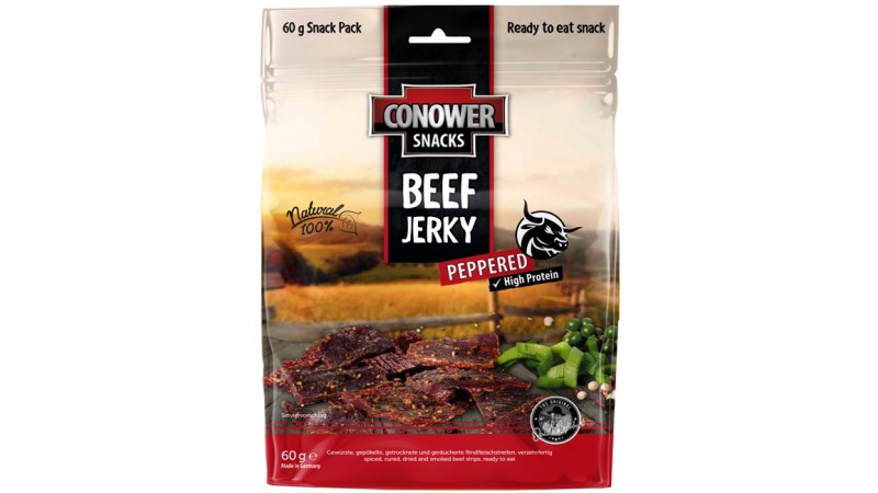 Conower Beef Jerky Peppered 60gr