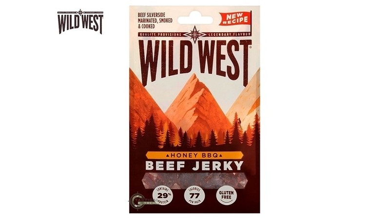 Wild West Beef Jerky Honey BBQ 25gr