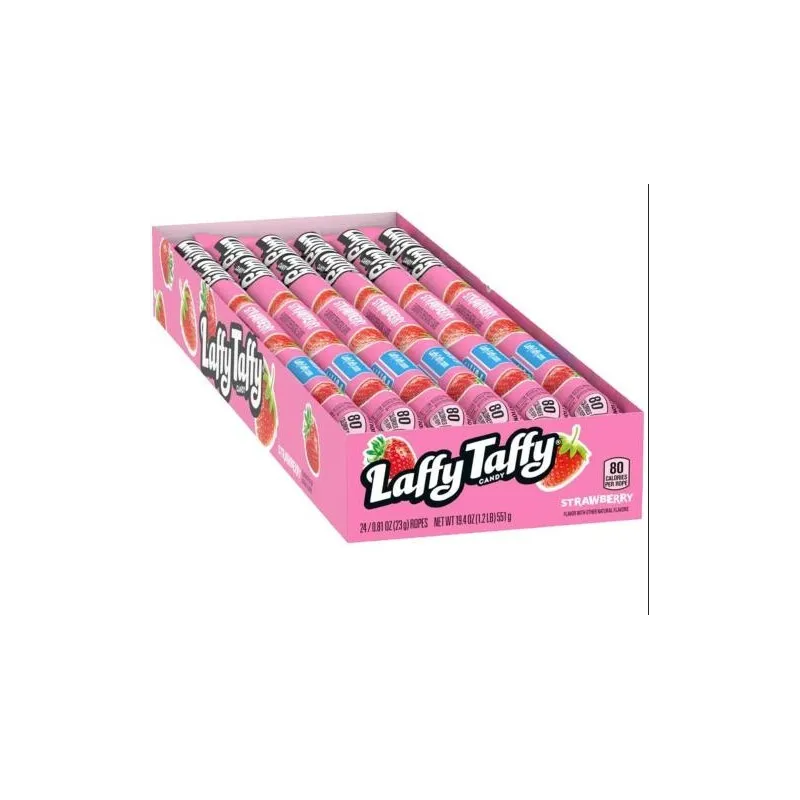 Wonka Laffy Taffy Candy gusto Strawberry