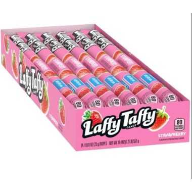 Wonka Laffy Taffy Candy gusto Strawberry