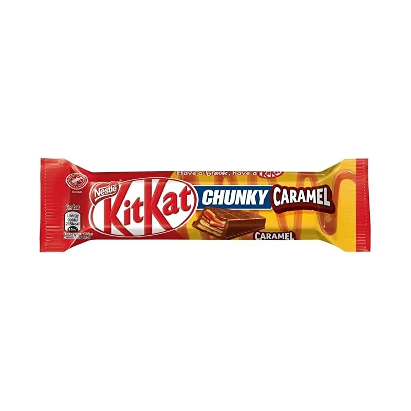 KitKat Chunky Caramel Milk Chocolate Bar 43,5 gr