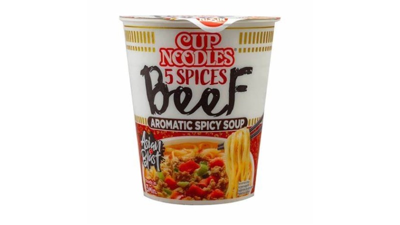 Nissin Cup Noodles-Spices Beef- Aromatic Spicy Soup 63 gr